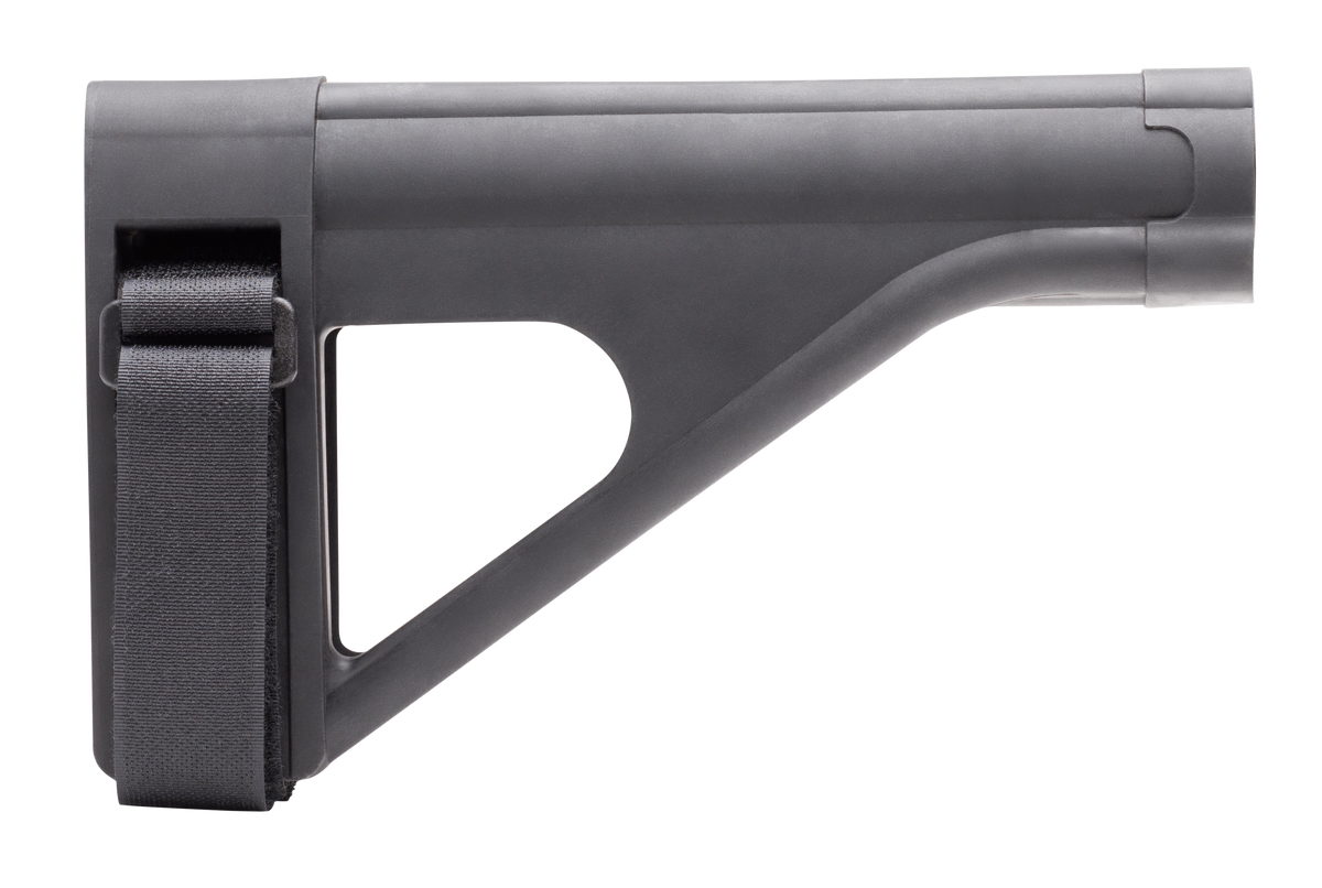 SB Tactical SOB-01-SB AR Pistol Stabilizing Brace 7.8" Elasto-Polymer Black