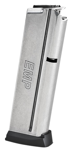 Springfield Armory PI6070 1911 EMP 9mm Luger 9rd Stainless Steel Magazine - Silver