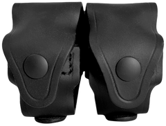 1791 Gunleather RVSLDSBLA Speed Loader Double Carrier Black Steerhide - Fits J/K-Frame 5/6-Shot Speed Loaders