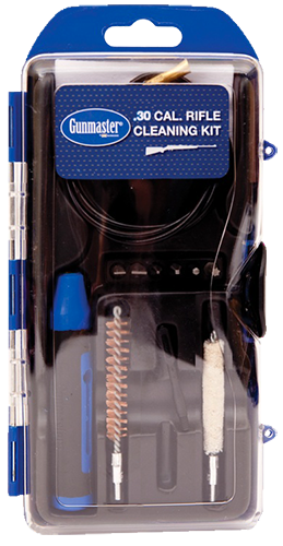 DAC GunMaster GM30LR .30 Cal Rifle Cleaning Kit 14-Piece Black/Blue