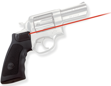 Crimson Trace LG-344 Lasergrips Red Laser Black Polymer - Fits Ruger GP100/Super Redhawk/Alaskan