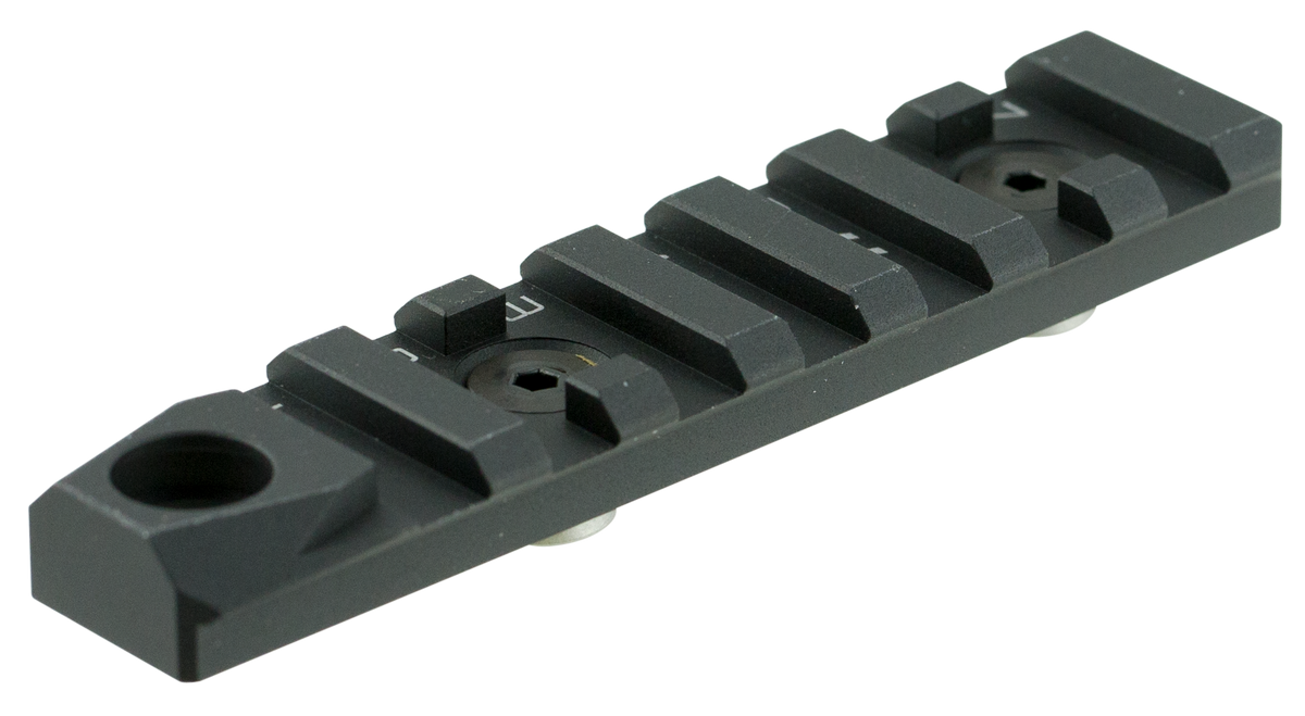 Strike Industries LINK Rail Section M-LOK/KeyMod 7-Slot with QD Mount Black Anodized