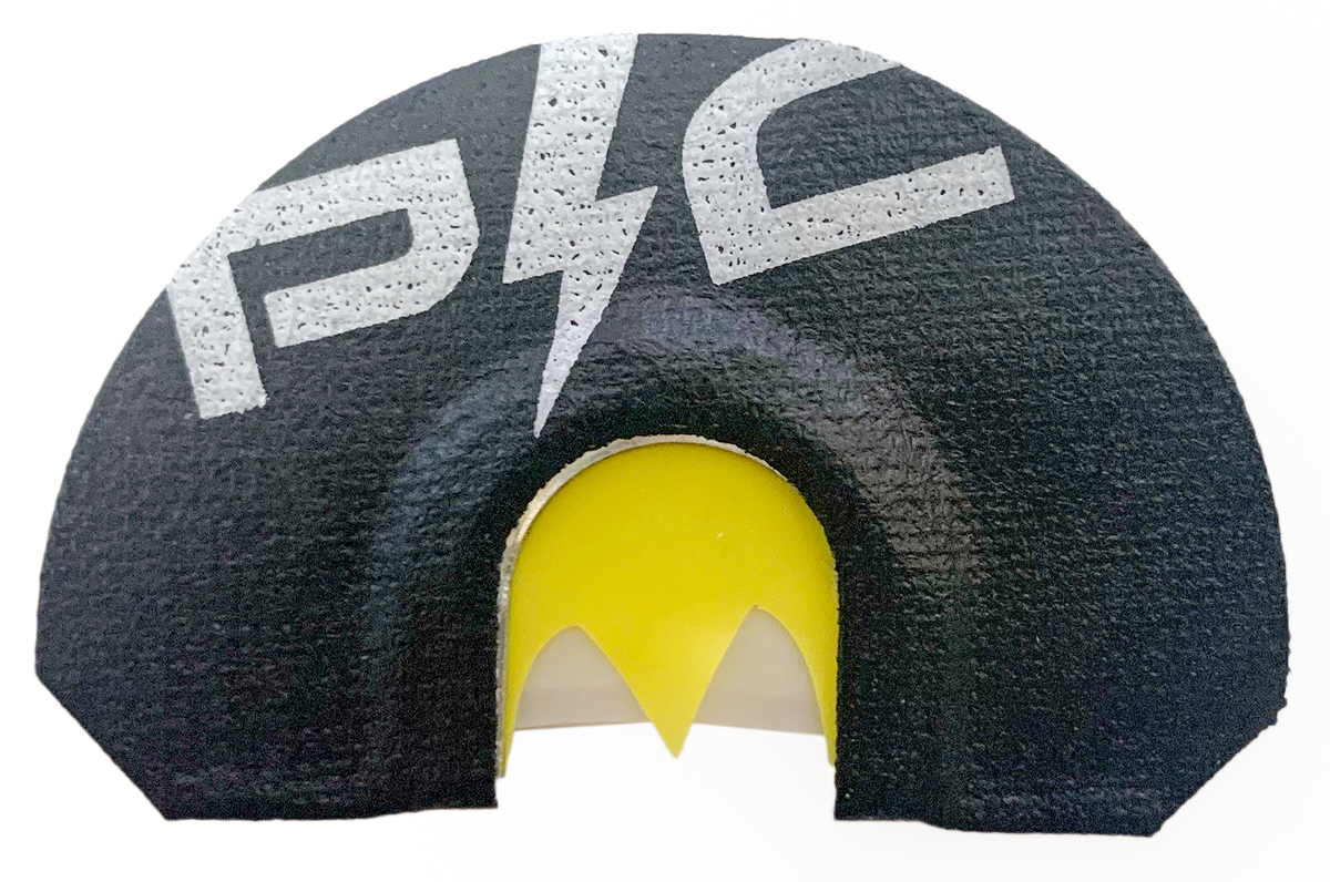 Power Calls Mini Yelper Diaphragm Turkey Call Black / Yellow