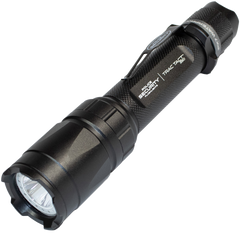 LB Marketing Trac Tact 2AA Black 105/350 Lumens White LED Flashlight