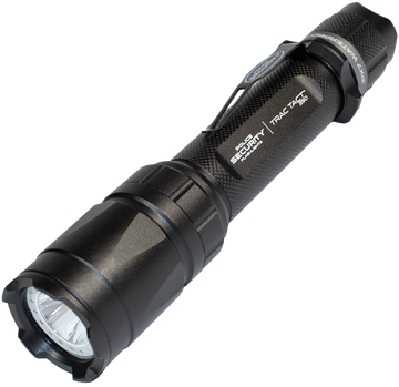 LB Marketing Trac Tact 2AA Black 105/350 Lumens White LED Flashlight