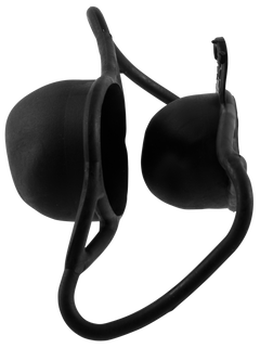 Butler Creek 19000 Bikini Scope Cover - Up To 62mm Objective - Slip-On Rubber - Black