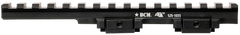 BCM A/T Optic Riser 525-10X5 6.125" Black Anodized 15-Slot Picatinny Mount