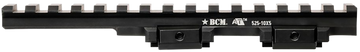BCM A/T Optic Riser 525-10X5 6.125" Black Anodized 15-Slot Picatinny Mount