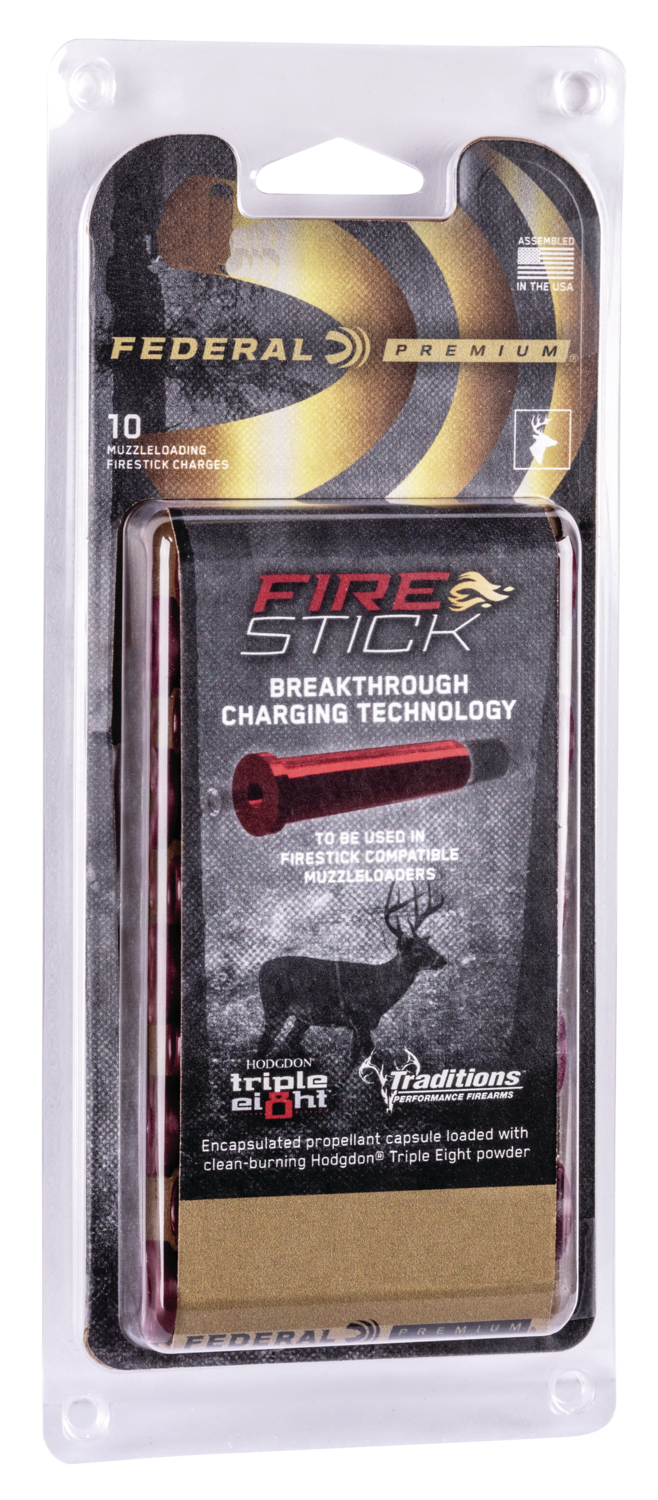 Federal Premium FireStick 50 Cal 100gr 10-Pack - For Traditions NitroFire