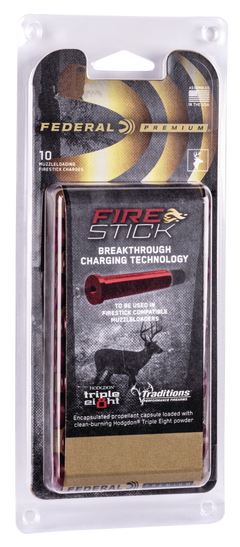 Federal Premium FireStick 50 Cal 100gr 10-Pack - For Traditions NitroFire