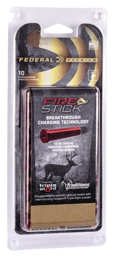 Federal Premium FireStick 50 Cal 100gr 10-Pack - For Traditions NitroFire
