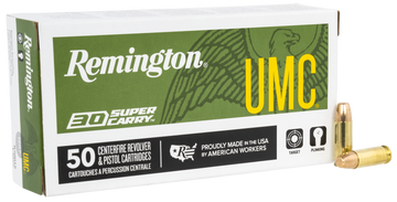 Remington Ammunition UMC 30 Super Carry 100gr Full Metal Jacket - Box or Case
