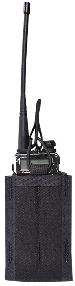 High Speed Gear 41MA01BK TACO Duty Mini Multi-Access Comm Radio Pouch Black Nylon Belt Clip