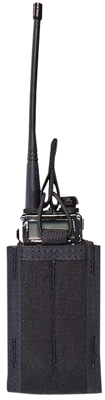 High Speed Gear 41MA01BK TACO Duty Mini Multi-Access Comm Radio Pouch Black Nylon Belt Clip