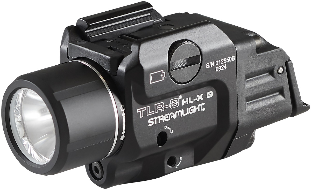 Streamlight TLR-8 HL-X G USB 1000 Lumens Green Laser Black Anodized Aluminum Weapon Light