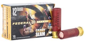 Federal Premium Grand Slam 12 Gauge 3" 1 3/4 oz 5 Shot 10 Rd - Box or Case