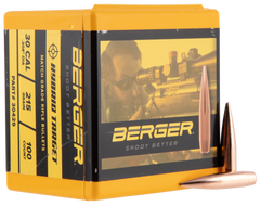 Berger Bullets Hybrid Target 30 Cal .308 215gr - 100/Box