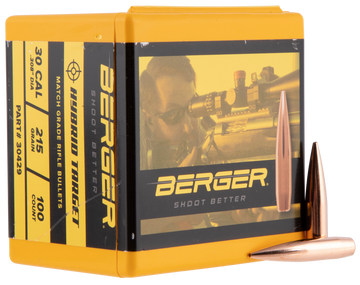 Berger Bullets Hybrid Target 30 Cal .308 215gr - 100/Box