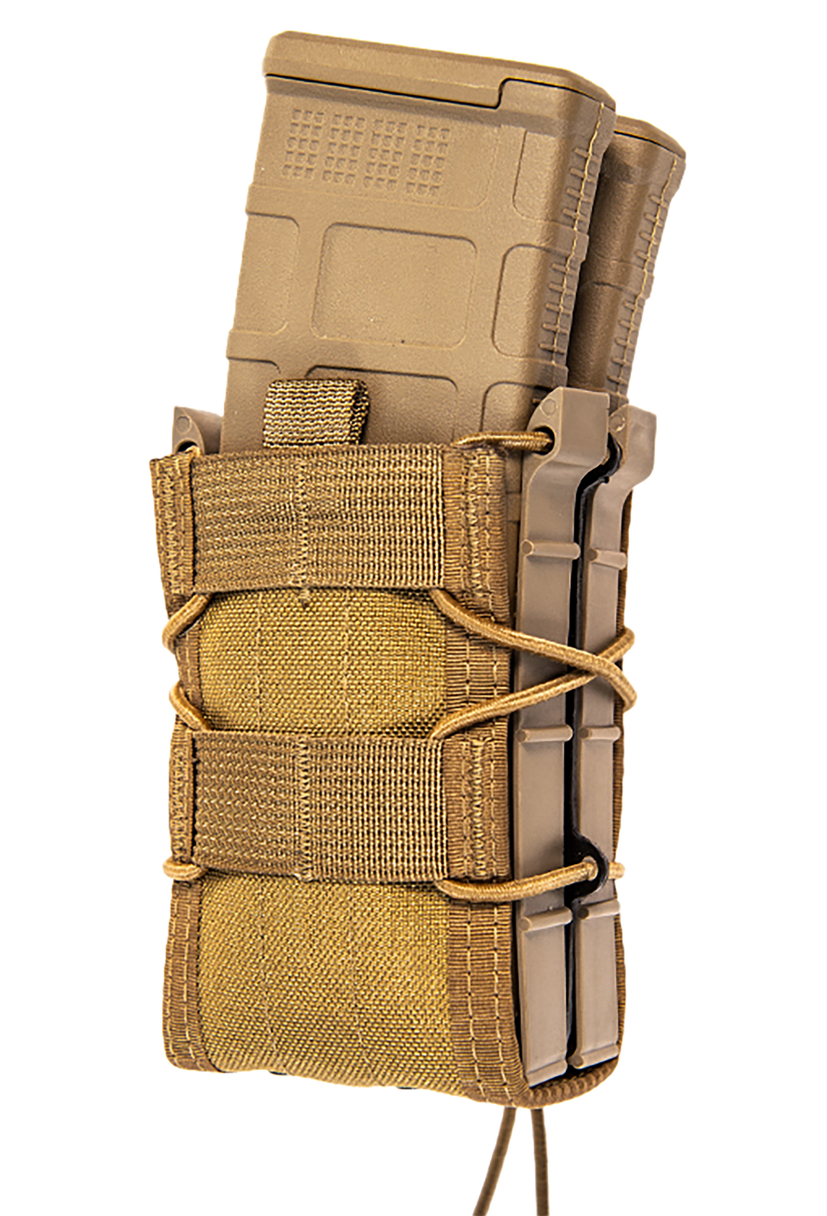 High Speed Gear TACO X2R Double Rifle Mag Pouch Coyote Brown Nylon MOLLE
