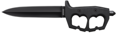 Cold Steel Chaos Double Edge 7.5" Fixed Plain SK-5 Black Aluminum Handle