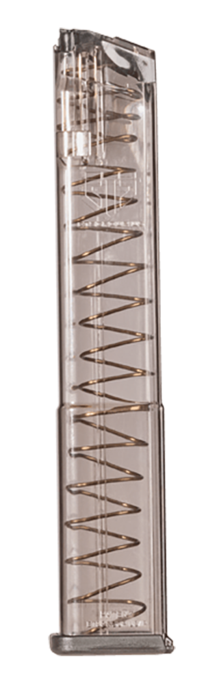 ETS Group Glock Compatible 9mm Luger 32rd Gen 2 Polymer Magazine - Carbon Smoke