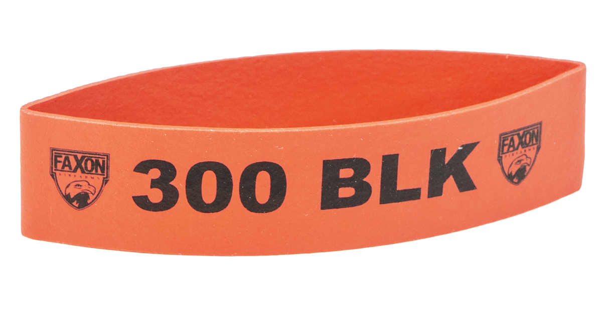 Faxon Firearms FX300MB Magazine Marker Bands 300 Blackout Fits AR-15 Red Silicone 10 Pack