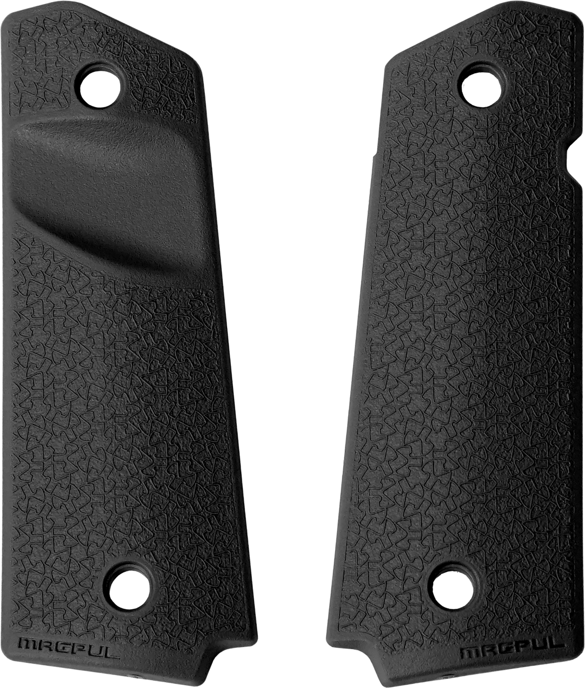 Magpul MOE 1911 Grip Panels Anti-Slip Texture Black Polymer - Full Size