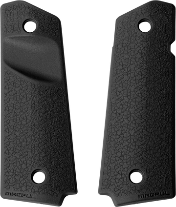 Magpul MOE 1911 Grip Panels Anti-Slip Texture Black Polymer - Full Size