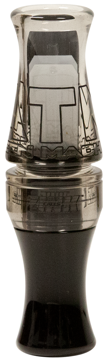 Avian X ATM Green Machine Single Reed Duck Call - Polycarbonate Gun Smoke