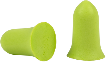 Allen 4131 ULTRX Tapered Foam Ear Plugs 32 dB Lime Green 25 Pair