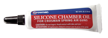 Crosman RMCOIL Silicone Chamber Oil .25 oz Squeeze Tube for Spring/Nitro Piston/PCP Air Rifles