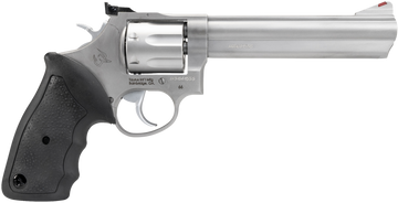 Taurus 66 357 Mag/38 Special +P 6" 7-Shot DA/SA Medium Revolver - Matte Stainless
