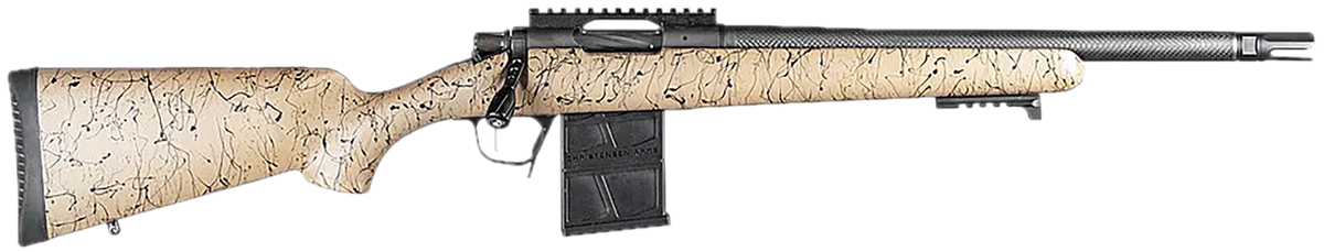 Christensen Arms Ridgeline Scout 450 Bushmaster 16" 4+1 Bolt-Action Rifle - Tan/Black