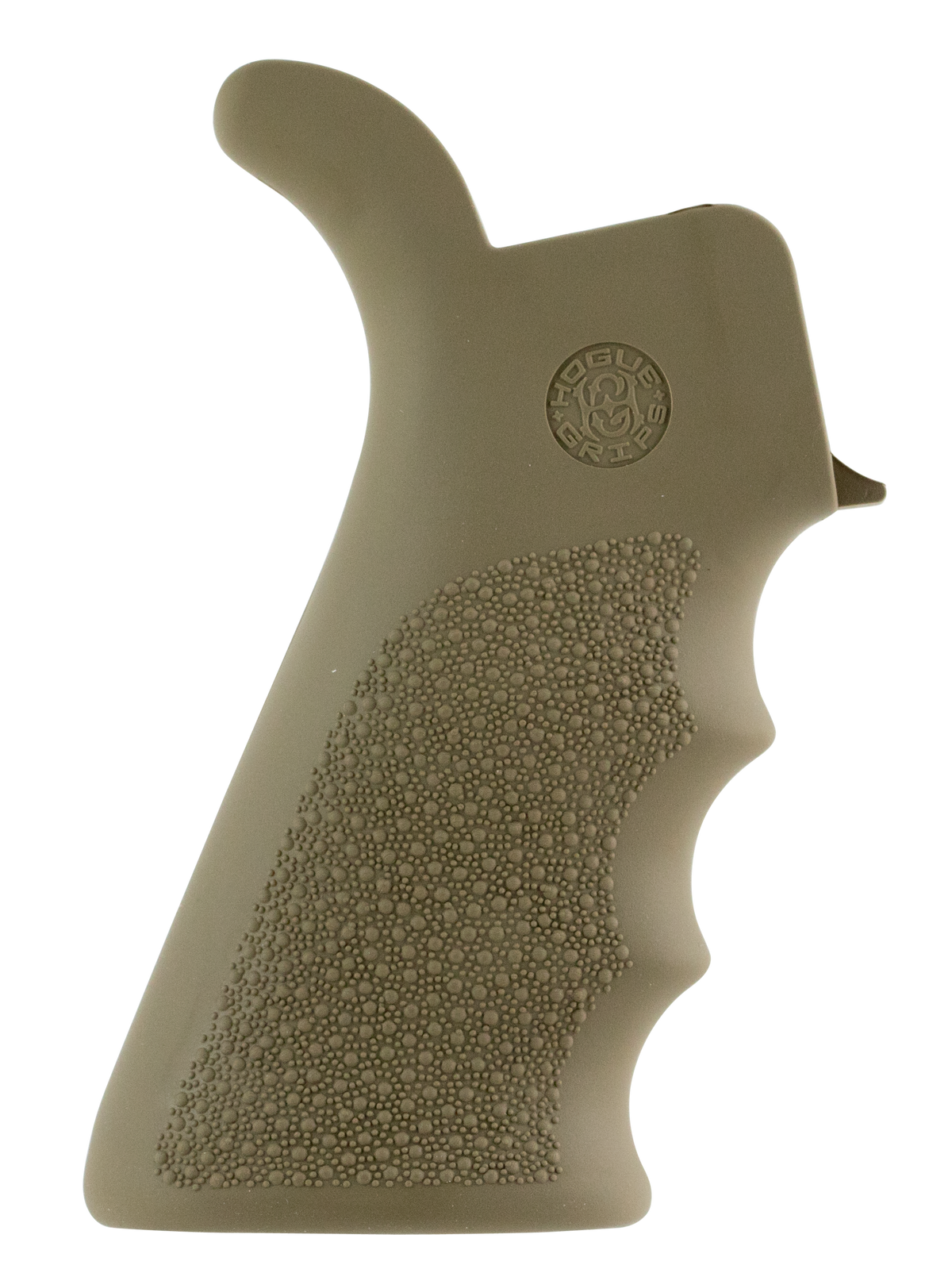 Hogue 15023 OverMolded Beavertail AR-15/M16 Desert Tan Rubber Pistol Grip