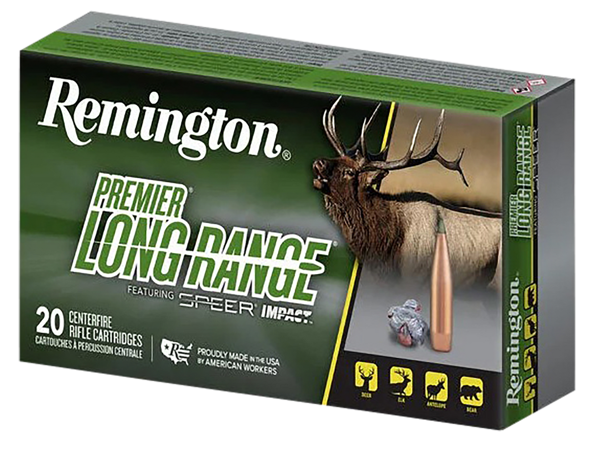 Remington Ammunition Premier Long Range 6.5 PRC 140gr Speer Impact 20-Rd - Box or Case