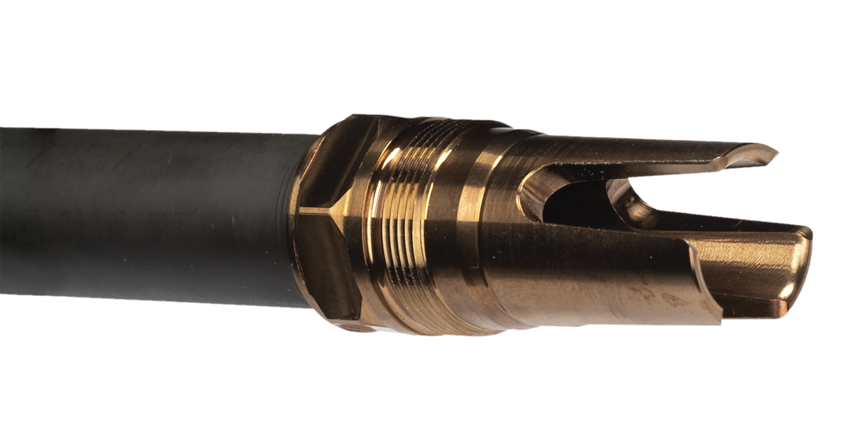 Q LLC ACCFH3/4-24 Flash Hider 7.62 3/4x24 Steel 2.13" OAL