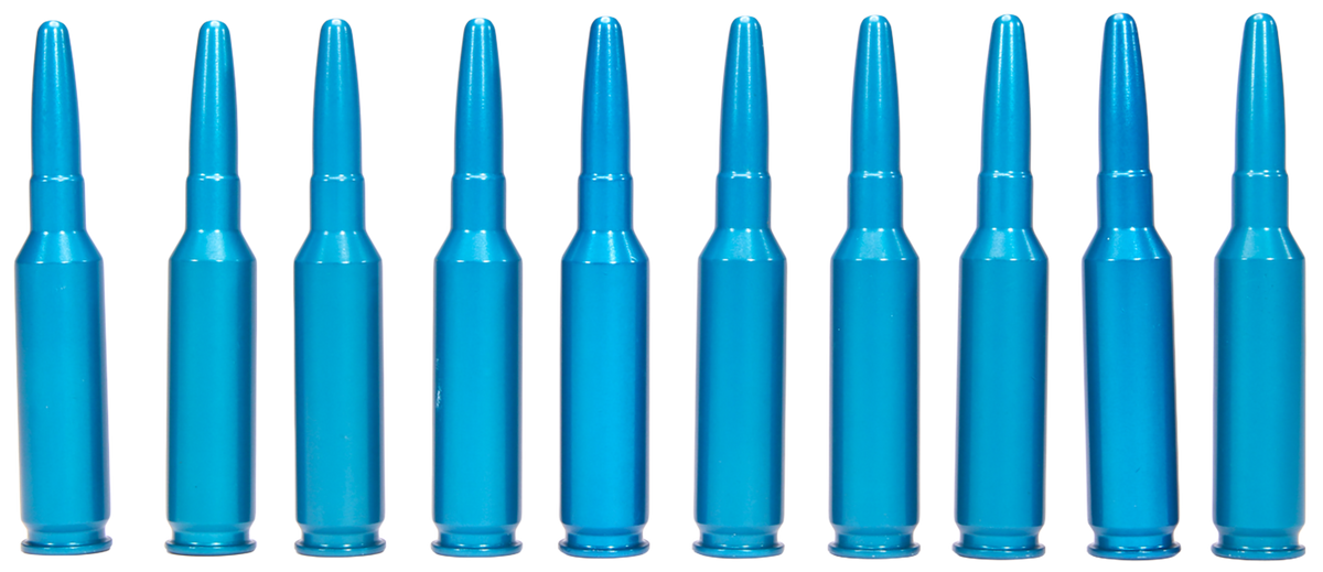 A-Zoom 12321 Rifle Blue Snap Caps 6.5 Creedmoor 10-Pack