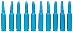 A-Zoom 12321 Rifle Blue Snap Caps 6.5 Creedmoor 10-Pack
