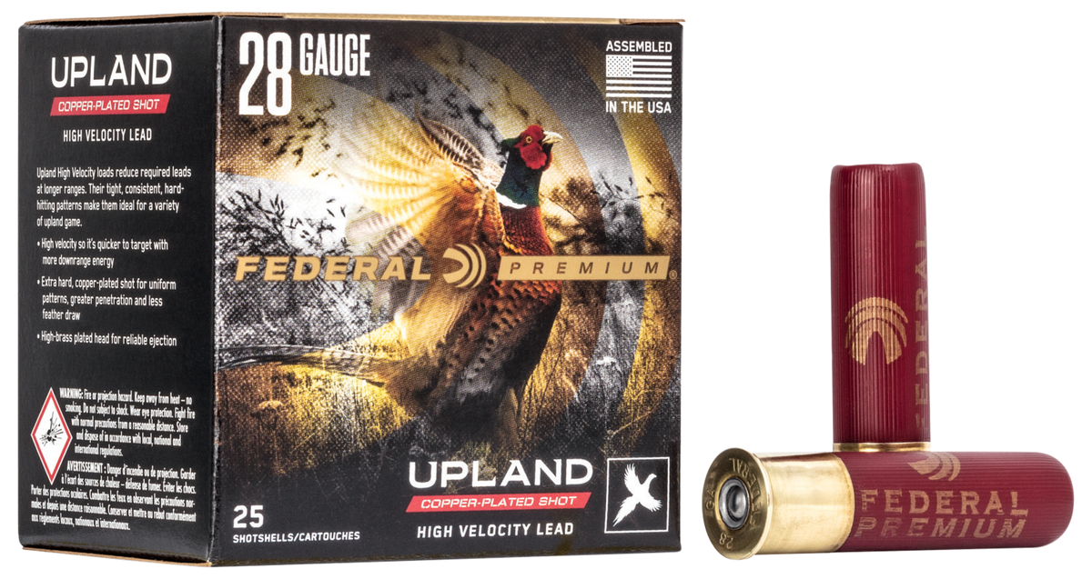 Federal Premium Wing-Shok High Velocity 28 Gauge 2.75" 3/4 oz 7.5 Shot 25 Rounds - Box or Case