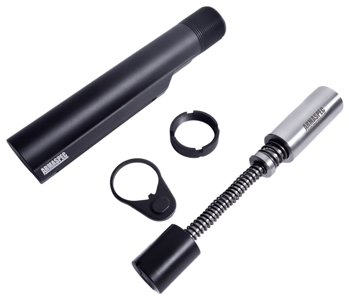 Armaspec SRS-9 Gen 4 9mm AR-9 6-Position Buffer Tube Kit - Black