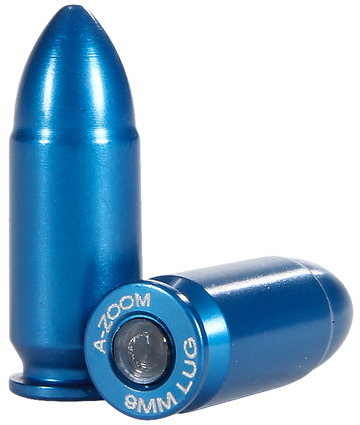 A-Zoom 15316 Pistol Blue Snap Caps 9mm Luger 10 Pack