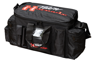 Hornady Team Hornady Range Bag Black Nylon Lockable w/Red Logo