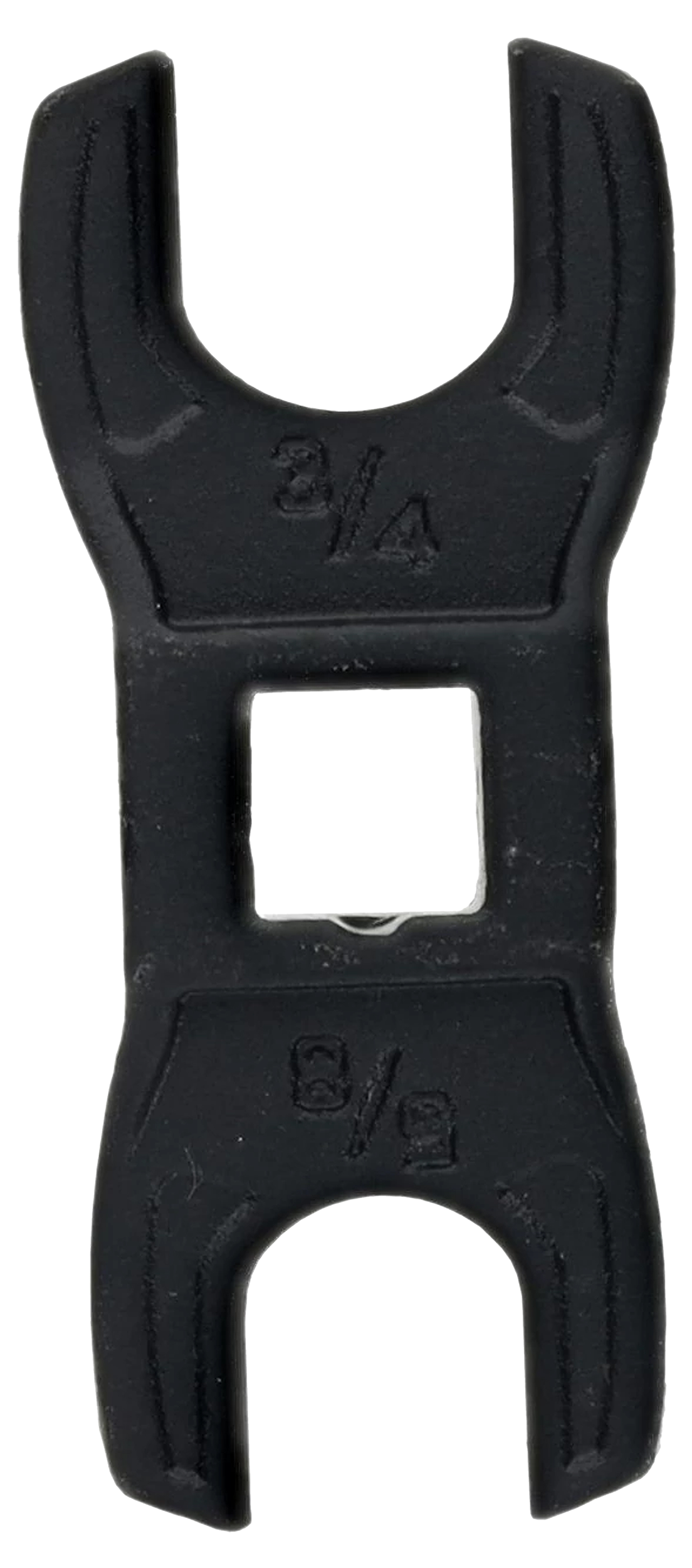 Wheeler Delta Series Muzzle Device & Buffer Tube Crowfoot Wrench 5/8" & 3/4" - Black Steel