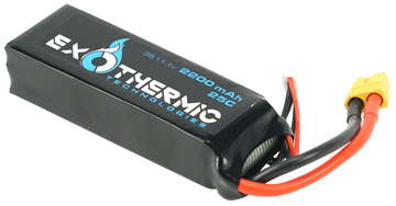 Exothermic Technologies BATTERY2200 Spare Battery 11.1V 2200mAh LiPo - For Pulsefire LRT