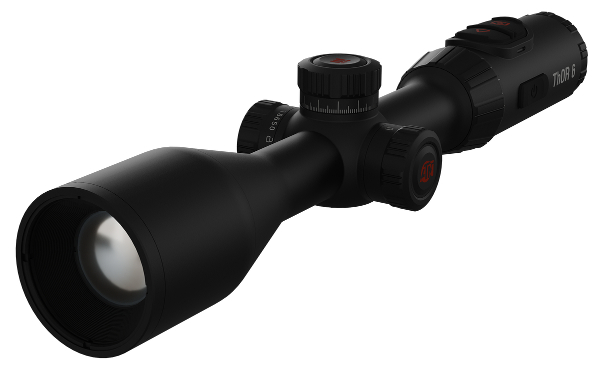 ATN Thor 6 Elite 384 3.5-28x 35mm Thermal Riflescope Black