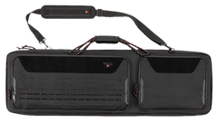 Tac Six Squad 42" Tactical Rifle Case Black 600D Polyester Lockable