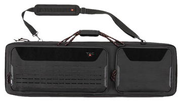 Tac Six Squad 42" Tactical Rifle Case Black 600D Polyester Lockable