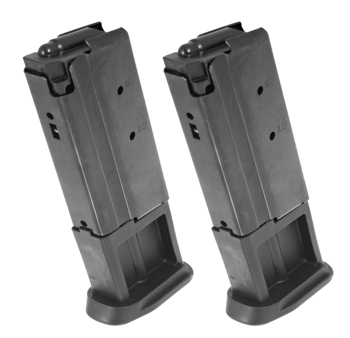 Ruger Ruger-57 5.7x28mm 10rd Steel Magazines 2-Pack - Black Oxide