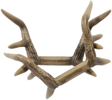 Flextone Battle Bones Rattling Antlers Deer Call - Brown