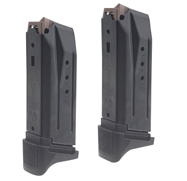 Ruger Security-380 .380 ACP 10-Rd Black Steel Pistol Magazine - 2-Pack